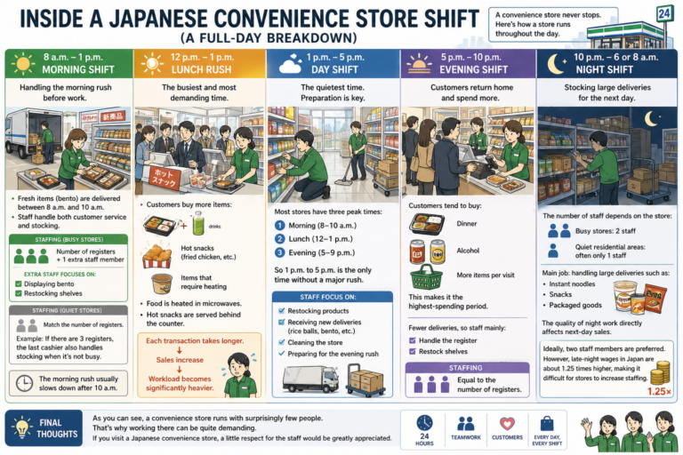 What Is a Japanese Convenience Store Shift Like? (Full Guide) | The ...