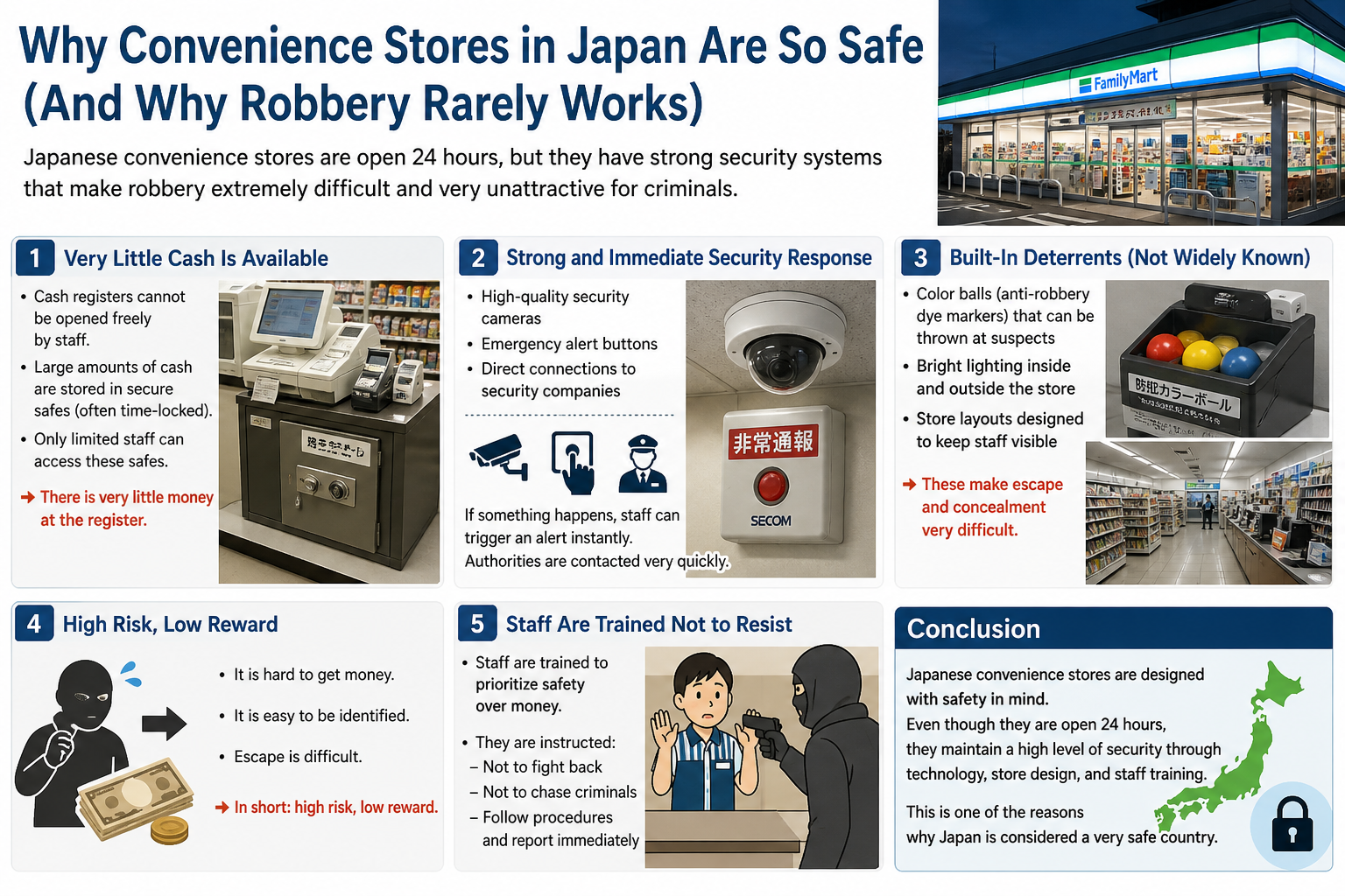 Why Convenience Stores in Japan Are So Safe (And Why Robbery Rarely ...